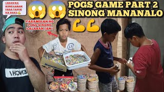 POGS GAME PART 2  90s  teks  poggers  90skids  batang90s  Pogs [upl. by Floris851]