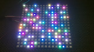 WS2812 Flexible NeoPixel Matrix Demo [upl. by Chinua]