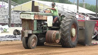 Tractor Pulling 2021 Big 16000lb Tractors Pulling At Union County West End Fair [upl. by Nedia131]