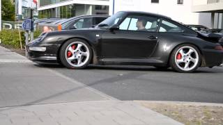 Porsche 993 Turbo  noise and acceleration [upl. by Eisenhart]