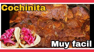 Como hacer COCHINITA PIBIL 🐷 la receta  facil y deliciosa [upl. by Vil737]