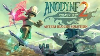 Anodyne 2 Return to Dust  Arteri Blocks Solution PS5 [upl. by Mrots]