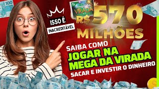 Mega da Virada 2023 Prêmio aumenta e atinge valor histórico de R 570 milhões [upl. by Christian]