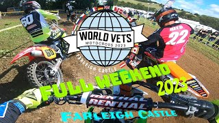 WORLD VETS MOTOCROSS FARLEIGH CASTLE FULL WEEKEND [upl. by Nerehs]