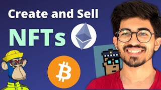 How to Make and Sell NFT in 3 Simple Steps Rarible Tutorial by Ali Solanki [upl. by Eziechiele]