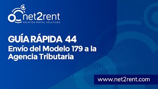 Guía Rápida 44  Envío del Modelo 179 a la Agencia Tributaria [upl. by Eetsirk]