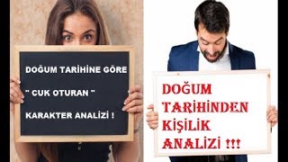 Doğum Tarihinden Kişilik Analizi  Kişilik Testi [upl. by Kidd]