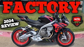 2024 APRILIA 660 FACTORY TUONO RIDE amp REVIEW  HONDA CBR 650S ENEMY review aprilia tuono660 [upl. by Arv394]