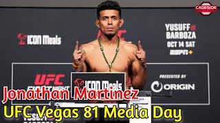 Jonathan Martinez Sees Top 10 Fight With Win Over Yañez  UFC Vegas 81 [upl. by Gerrit410]