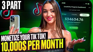 How I Made 10000 per Month With TikTok  Guide For Beginners [upl. by Eiramnwad]