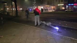 Silvester 20172018 Berlin  Frankfurter Allee [upl. by Lyrahs147]