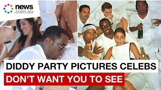 Diddy party pictures Hollywood celebs don’t want you to see [upl. by Ytoc857]