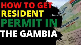 How to get a permanent residency in the GAMBIA [upl. by Sterne813]