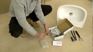 How to fit a Bristan Easyfit Basin Mixer [upl. by Yrailih125]