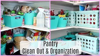 Pantry Clean Out amp Organization  CLEAN WITH ME [upl. by Erised]