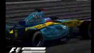 Formula one 05 monaco crash 4 [upl. by Cristy]