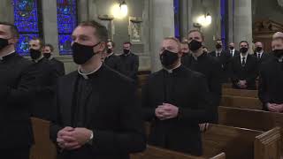 Seminarians Sing the Salve Regina [upl. by Roseanne]