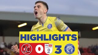 Fleetwood Town 03 Stevenage  Sky Bet League One highlights [upl. by Nivled]