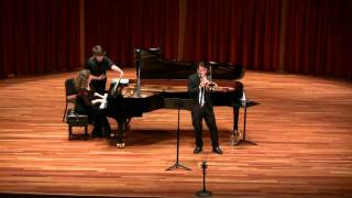 Nitzan Haroz at CSU  Marcello Sonata in F Major [upl. by Emrich]