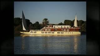 Jasmine I Dahabiya Nile Cruise  Memphis Tours Egypt [upl. by Ahseken]