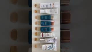 Dermatologists Favorite Tinted Sunscreens Swatches amp Reviews  SHORTS [upl. by Elockin]