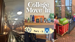 College MoveIn Day VLOG  Columbia UniversityFirst Year  Barnard College  unpacking  Dorm Tour [upl. by Denby]