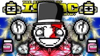 IPETICTACTOE CHALLENGE Broken Build  AFTERBIRTH PLUS Gameplay [upl. by Aicxela961]