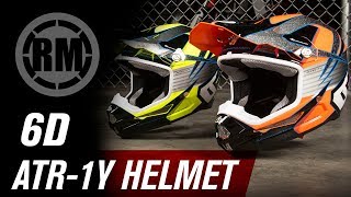 6D Youth ATR1Y Motocross Helmet [upl. by Bear]