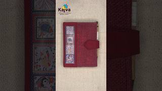 Mini Diary With Folder kajva art काजवा [upl. by Nylra]