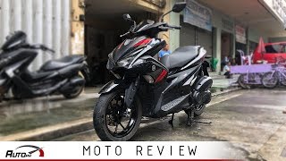 Yamaha Mio Aerox 155  Moto Review Philippines [upl. by Clapper]