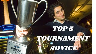 My Top 5 Magic The Gathering Tournament Tips [upl. by Joh]