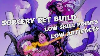 DCUO Sorcery Dps Precision Pet Build [upl. by Wandis]