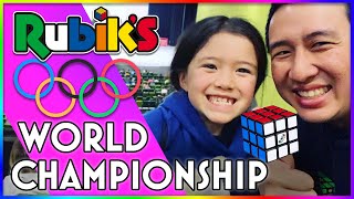 The 2019 Olympics of Rubiks Cubes 🏅 COMPETITION VLOG [upl. by Fransen51]