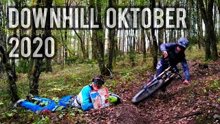 Downhill Oktober 2020  Siegerland  Edit 4K  Trail Büffel [upl. by Alfons]