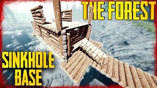 FLOATING SINKHOLE BASE  S5 EP51  The Forest [upl. by Moshe]