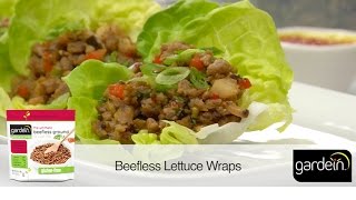 beefless lettuce wraps [upl. by Jenn]