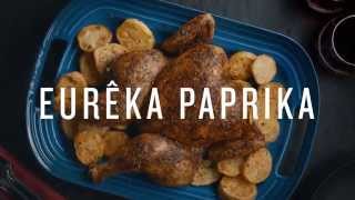 Poulet en crapaudine et pommes de terre rôtis [upl. by Mendelson]