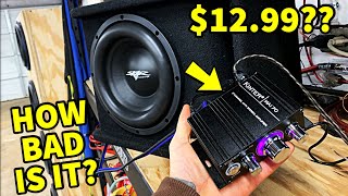 HOW BAD Is Amazons CHEAPEST 12v Amplifier Full Test and Review [upl. by Yessydo]