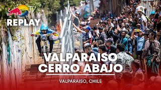 REPLAY Urban Downhill Racing  Red Bull Valparaíso Cerro Abajo [upl. by Outhe928]