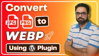 How to Compress Images using WordPress Plugin  How to Convert Images to WebP  Robin Mehta [upl. by Enneiluj]