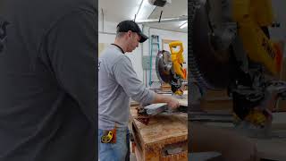 Basic Miter Saw Calibration Test Trick [upl. by Akinna716]