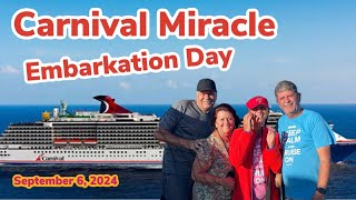 Carnival Miracle Embarkation Day [upl. by Hutner]