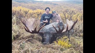 Alaska Moose Hunt 2018  2 GIANT BULLS down [upl. by Beatrix]