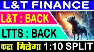 LampT SHARE NEWS LampT FINANCE SHARE NEWS LTTS SHARE NEWS SPLIT stockmarket [upl. by Urquhart530]