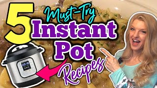 5 Unbelievable INSTANT POT RECIPES that will CHANGE YOUR LIFE Easy amp Tasty WEEKNIGHT DINNER IDEAS [upl. by Sosthena]