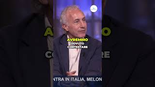 quotE Una Cosa Inaudita Mai Capitataquot Travaglio critica laccoglienza Della Meloni a chico forti [upl. by Sirromad]