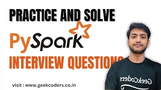 Practice 50 PySpark Interview Questions  Data Engineering Questions [upl. by Aeret]