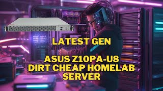 ASUS Z10PAU8 Server AND Launching Homelabercouk Group homelab selfhosted [upl. by Nnyleimaj]