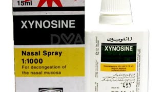 Xynosine nasal spray uses in urdu xylometazoline hydrochloride nasal solutionfor decongestion [upl. by Saffren]