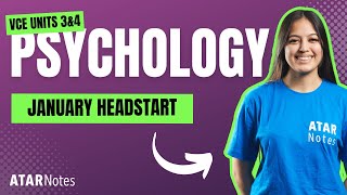 VCE Psychology 3amp4 January 2023 Headstart Lecture [upl. by Esinal]